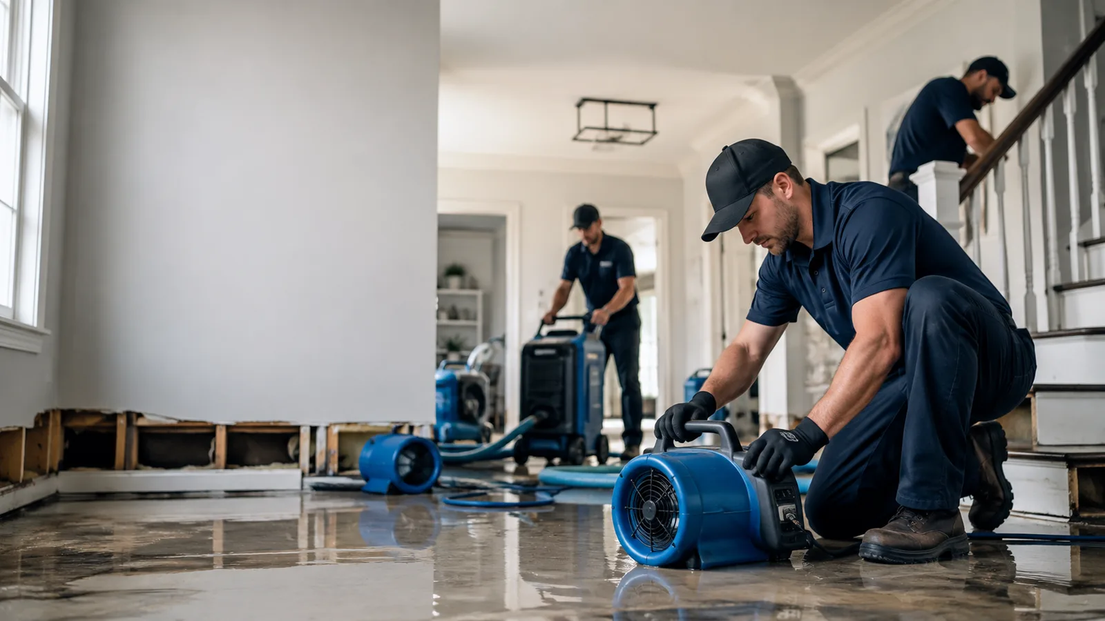 Water Damage Restoration in Rosharon, TX near me